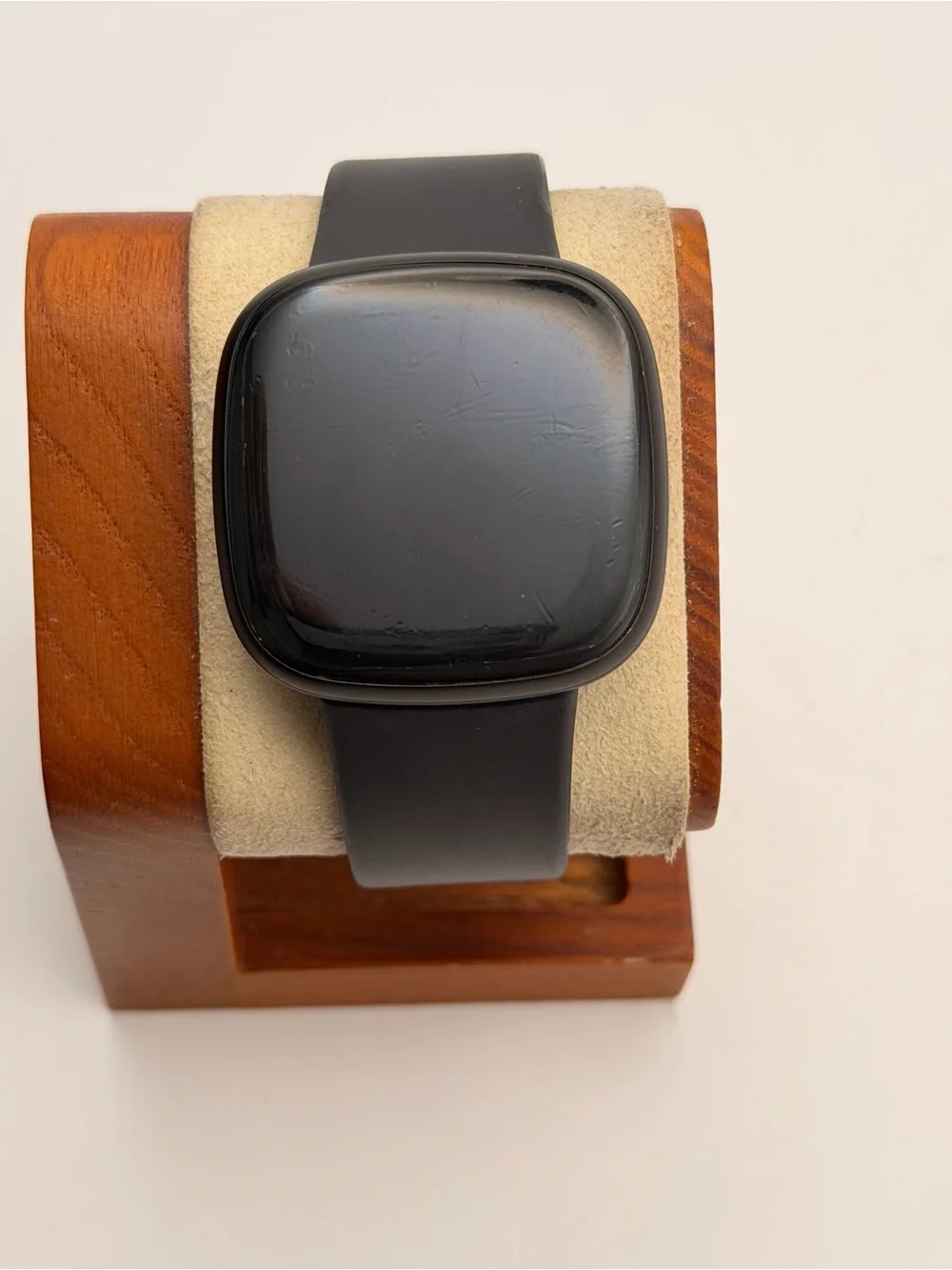 Fitbit Versa 3, Tested, Charger Included, Screen Protector, Black Case, Excellen